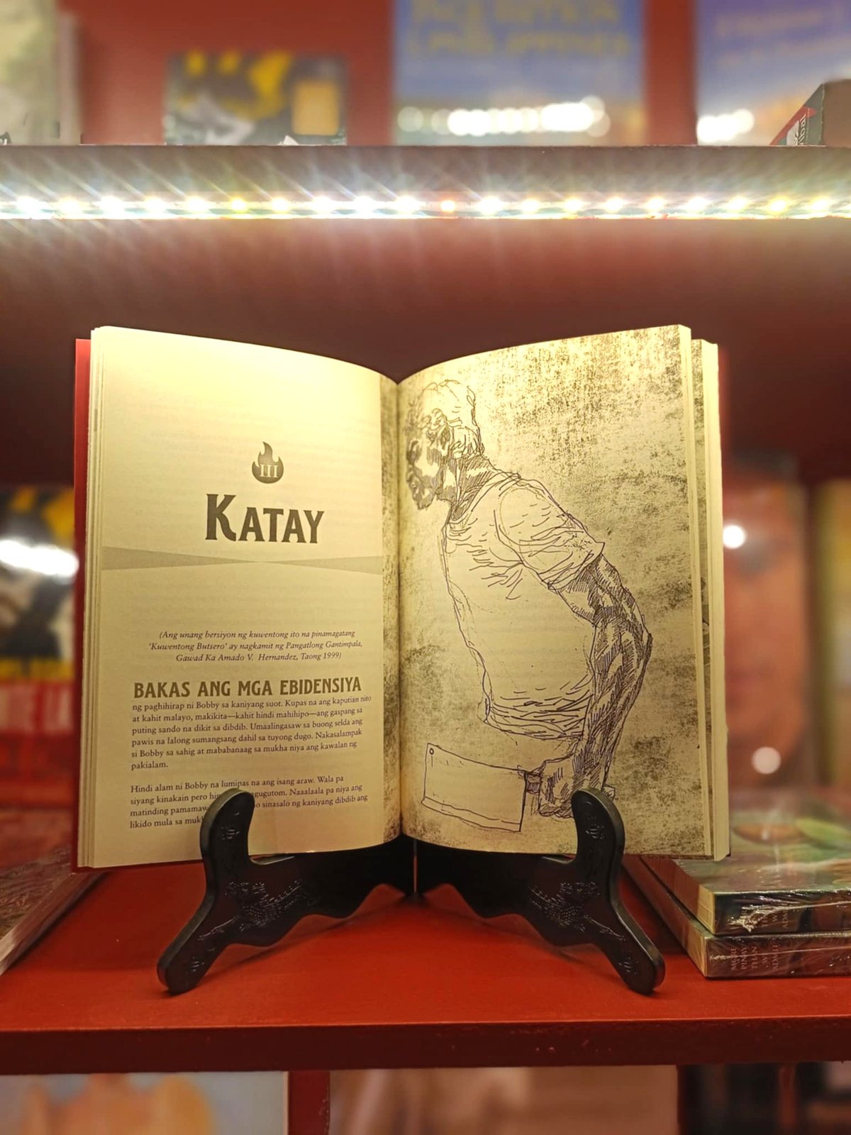 Inside pages of the book.