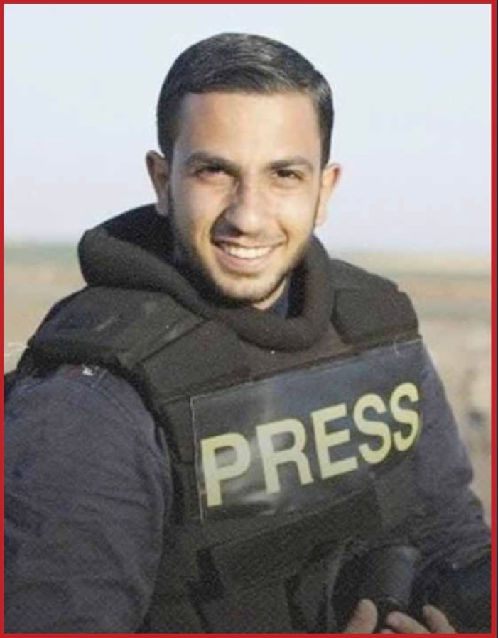 When war wears a reporter's face