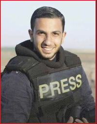 When war wears a reporter's face