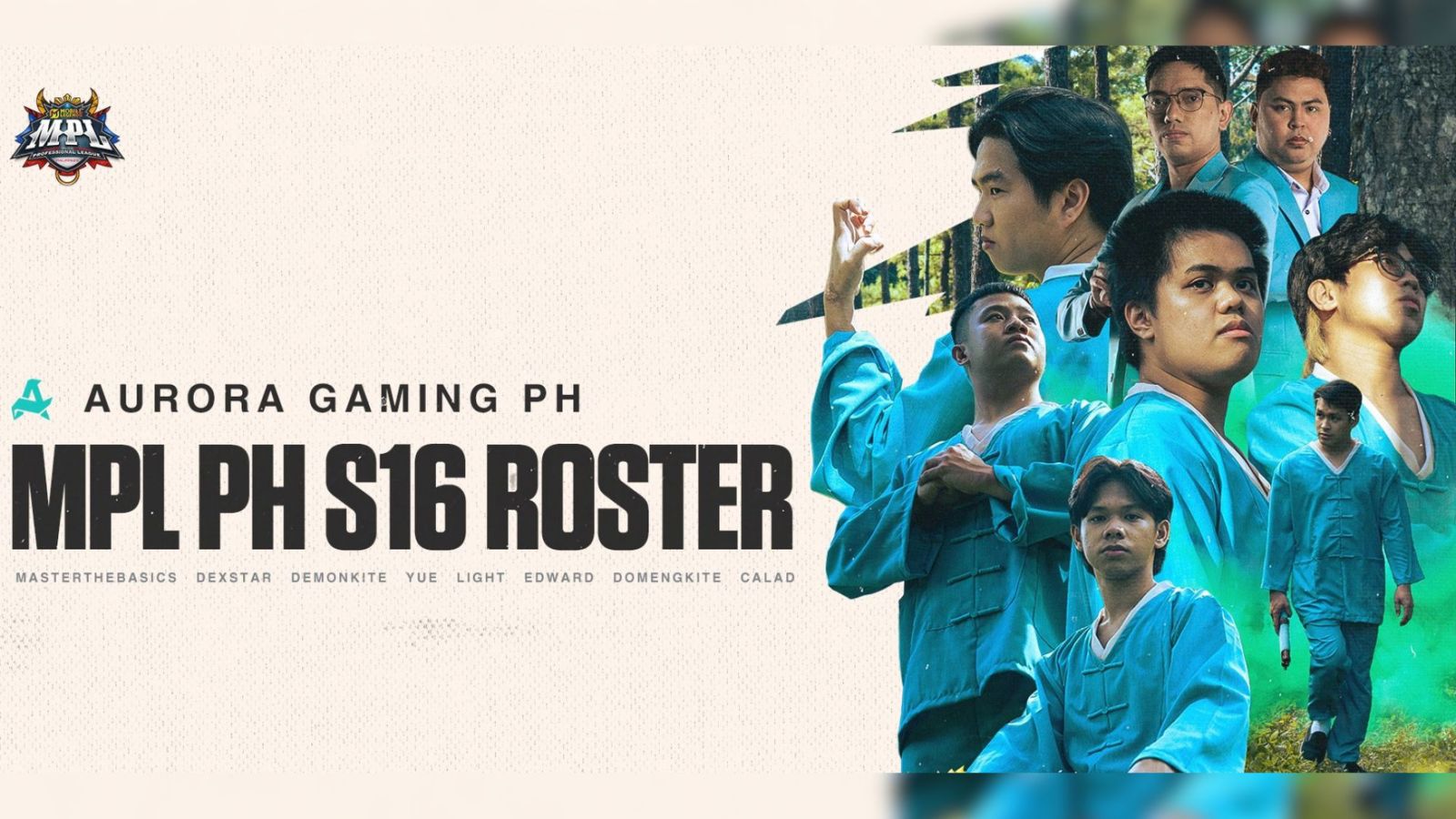 AURORA PH lights up roster ahead of MPL S16