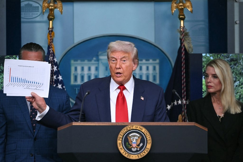Trump deploys National Guard to tackle Washington crime
