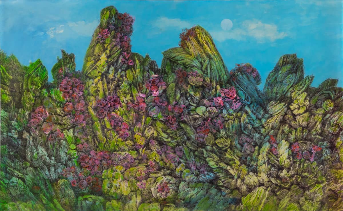 ‘Untitled’ by Juvenal Sansó. From the Cuevas and Gonzalez collection.