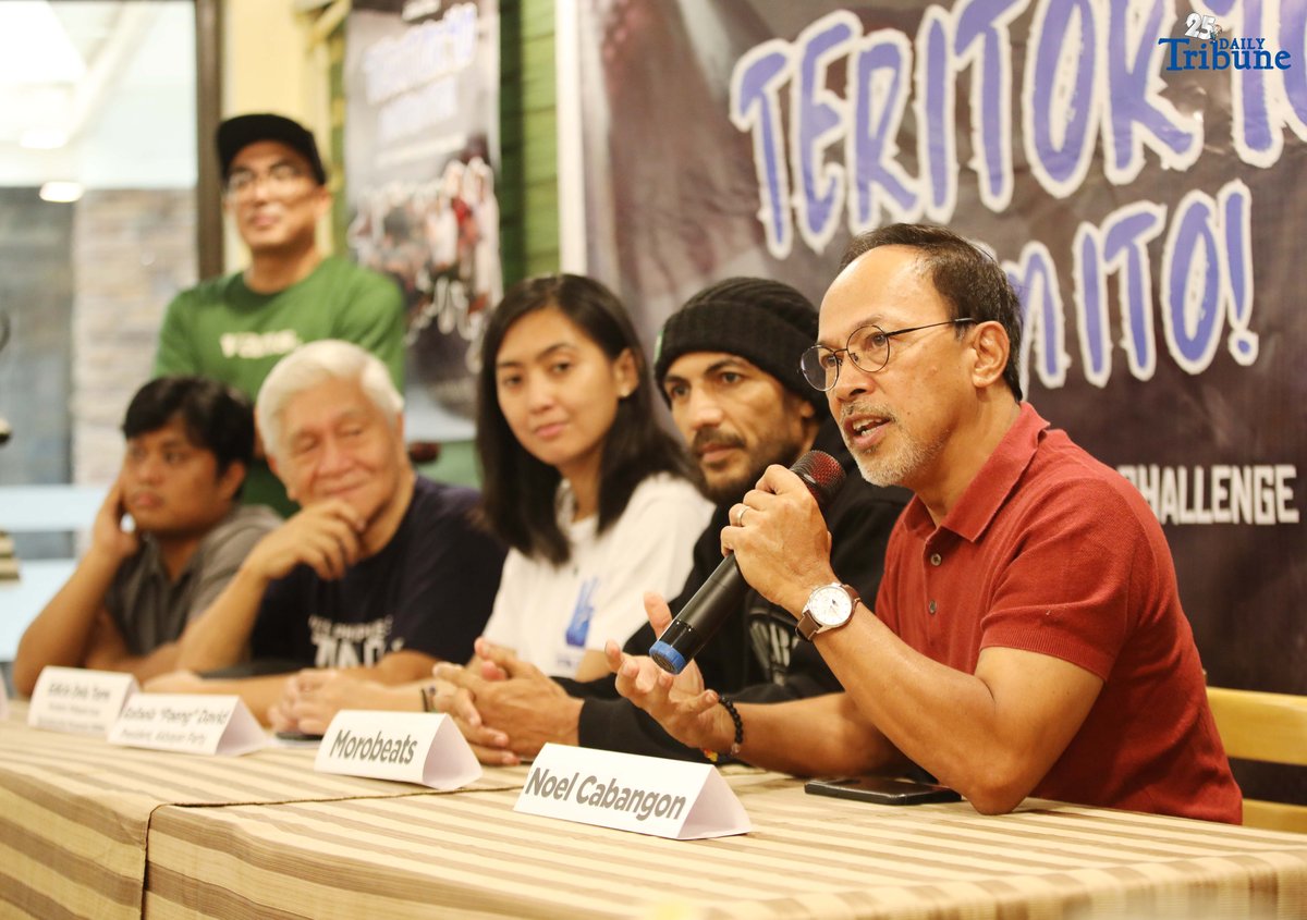 In celebration of Buwan ng Wika, Atin Ito — the broad civil society coalition behind three historic civilian-led supply missions to the West Philippine Sea — launched the Teritoryo West Philippine Sea Online Rap Challenge with acclaimed Filipino rap collective Morobeats. The launch, held in Quezon City, was led by Atin Ito along with Filipino folk singer and composer Noel Cabangon, Morobeats, and other officials.