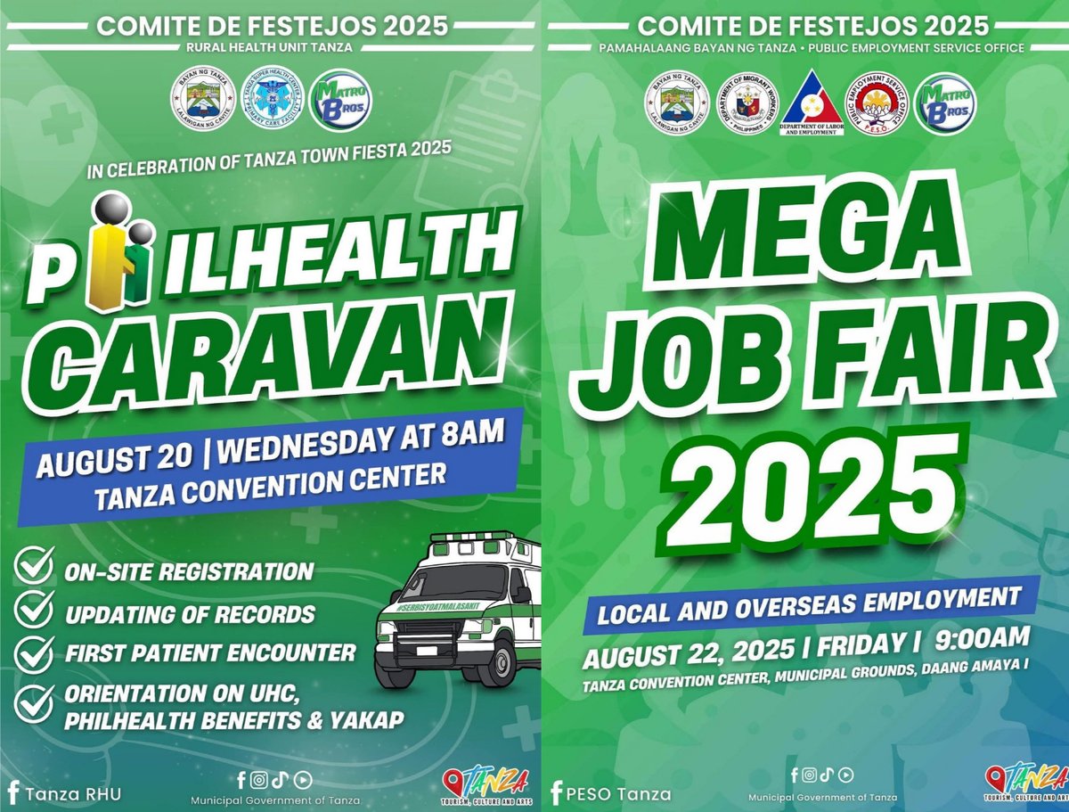Tanza to kick off PhilHealth caravan, mega job fair