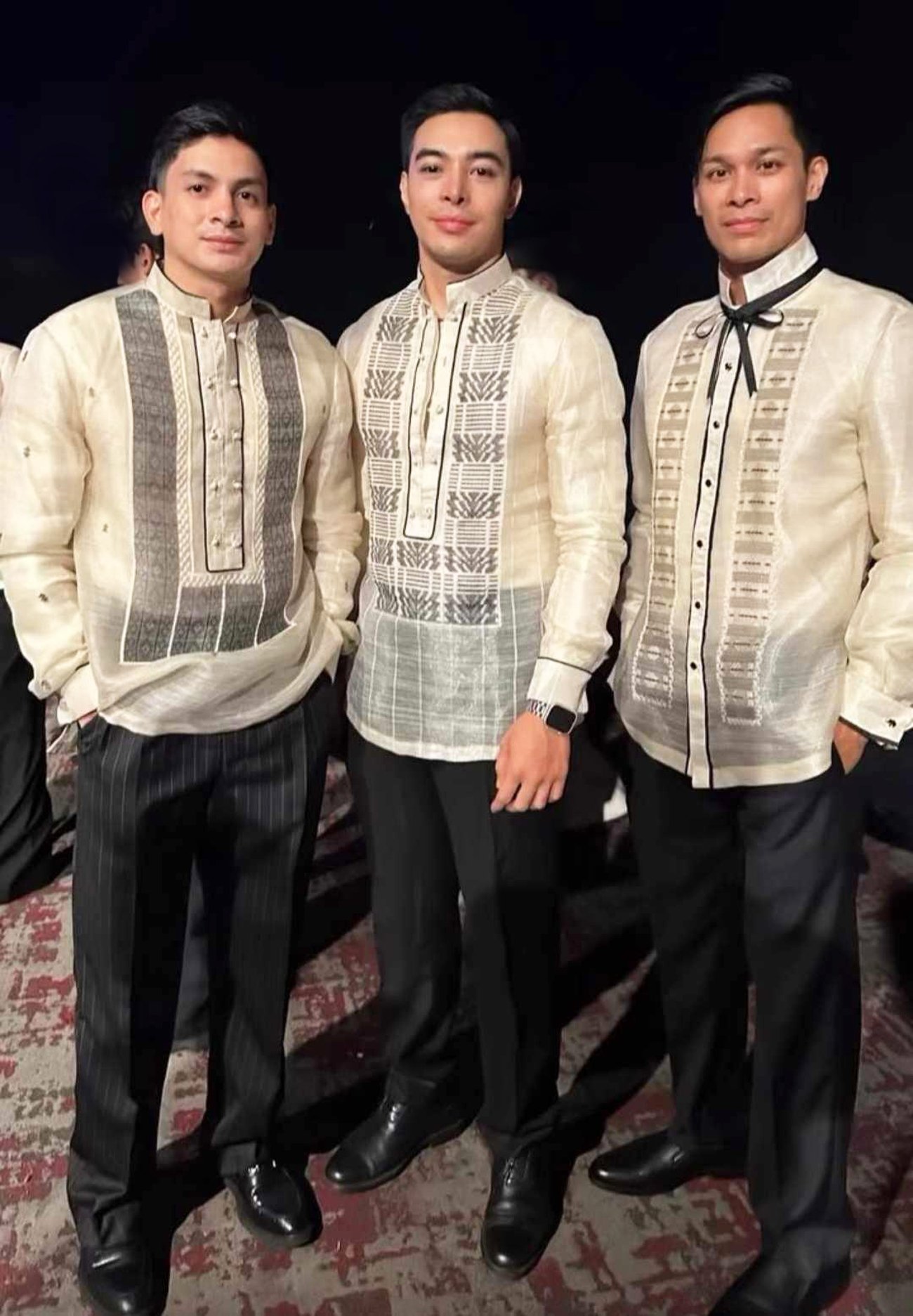 Richard Bravo, Wilson Gloria and John Ray Custodio in Philip Rodriguez.