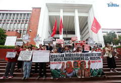 IP group rallies at UP Diliman to mark Indigenous Peoples Day