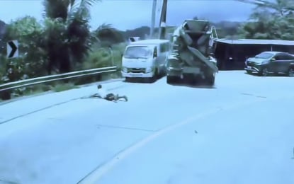 Mixer truck driver, owner involved in Bataan road crash summoned