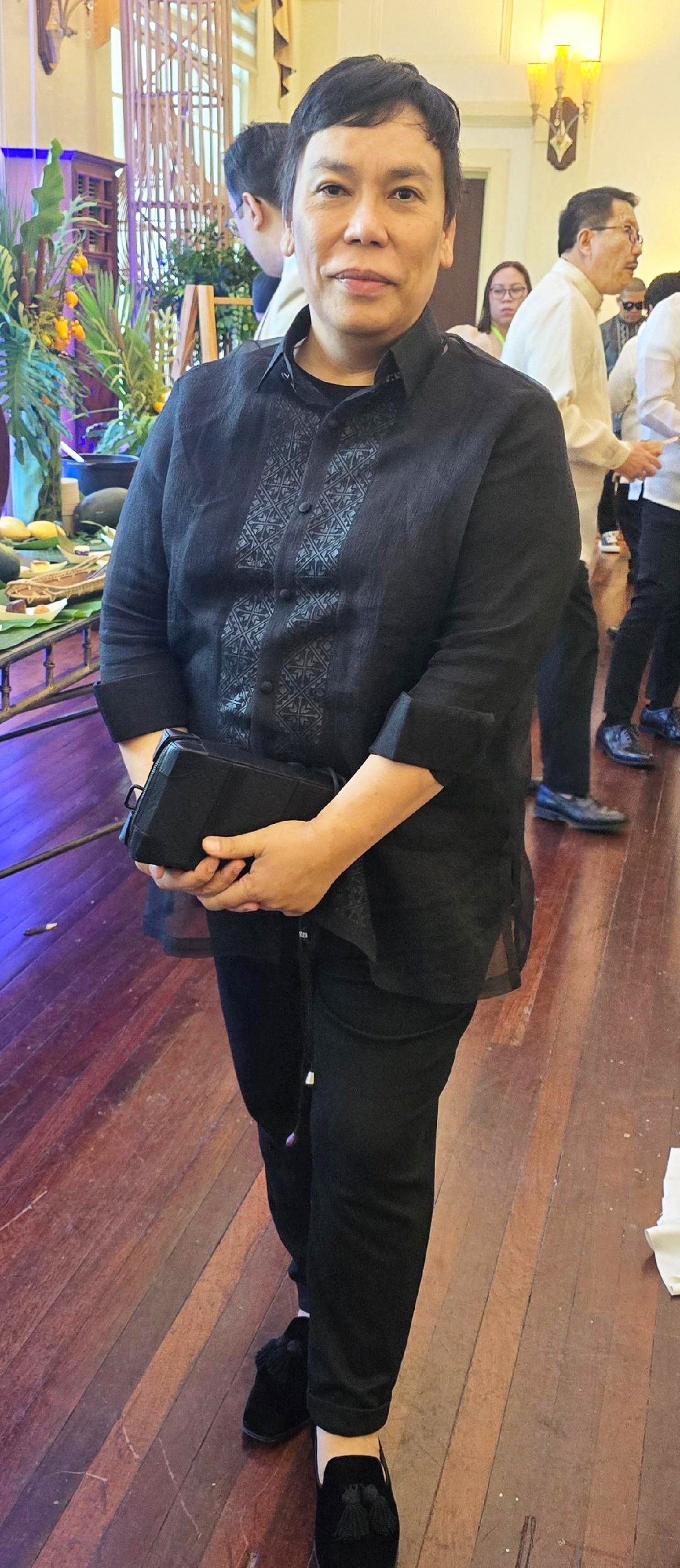 Cary Santiago in his own creation.