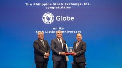 Globe turns 50 in PSE with P245-B market cap