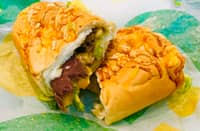 The new Triple Cheese Steak Sub.