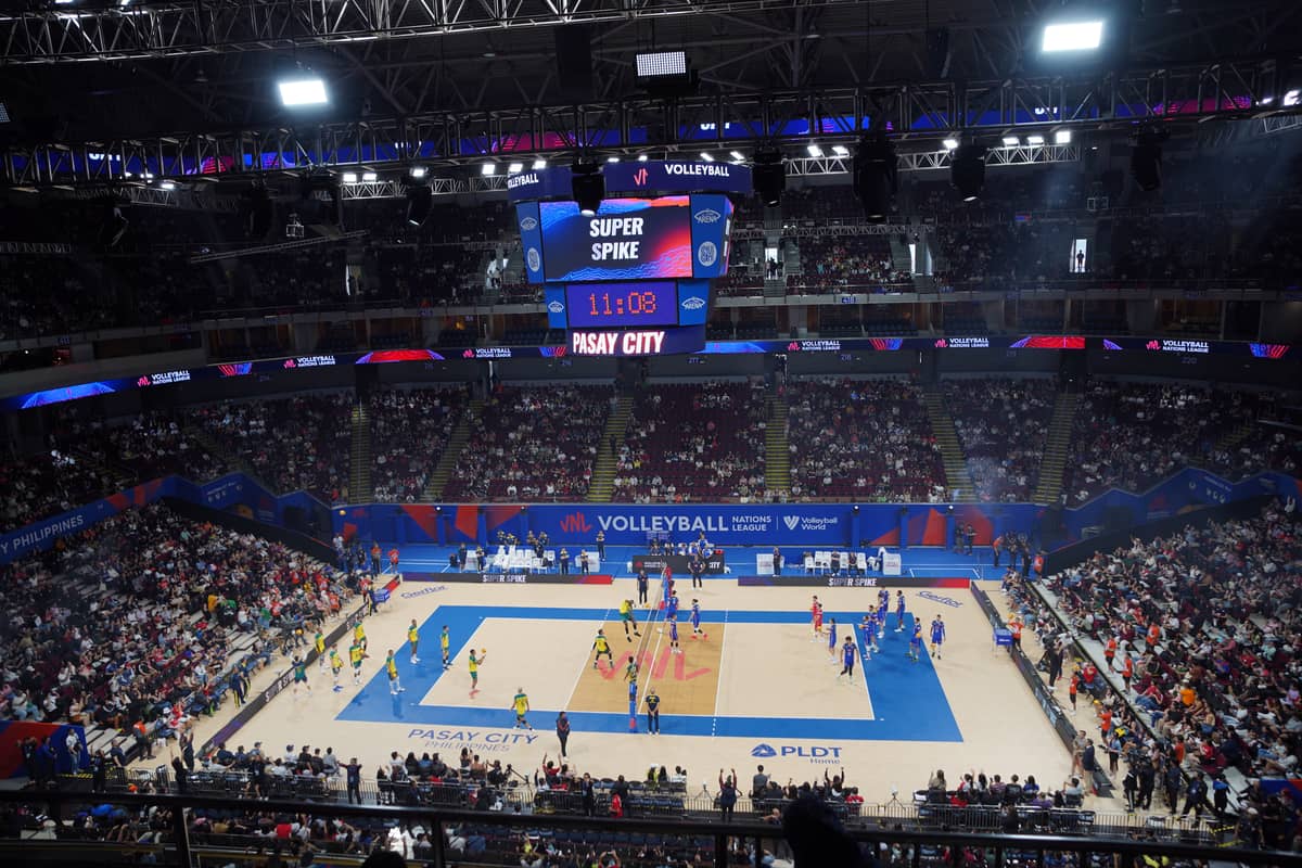 Thousands of sports fans gathered at the SM Mall of Asia Arena for the Volleyball Nations League (VNL) 2024, enjoying world-class action, stunning visuals, and an exceptional fan experience.