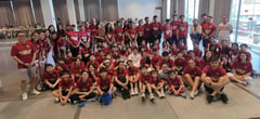 Esteban inspires young fencers