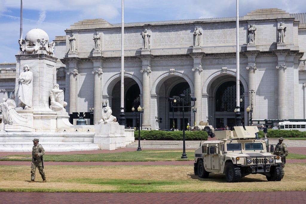 800 National Guard personnel mobilized for DC mission: Pentagon