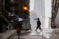 Storm makes landfall in southeast China