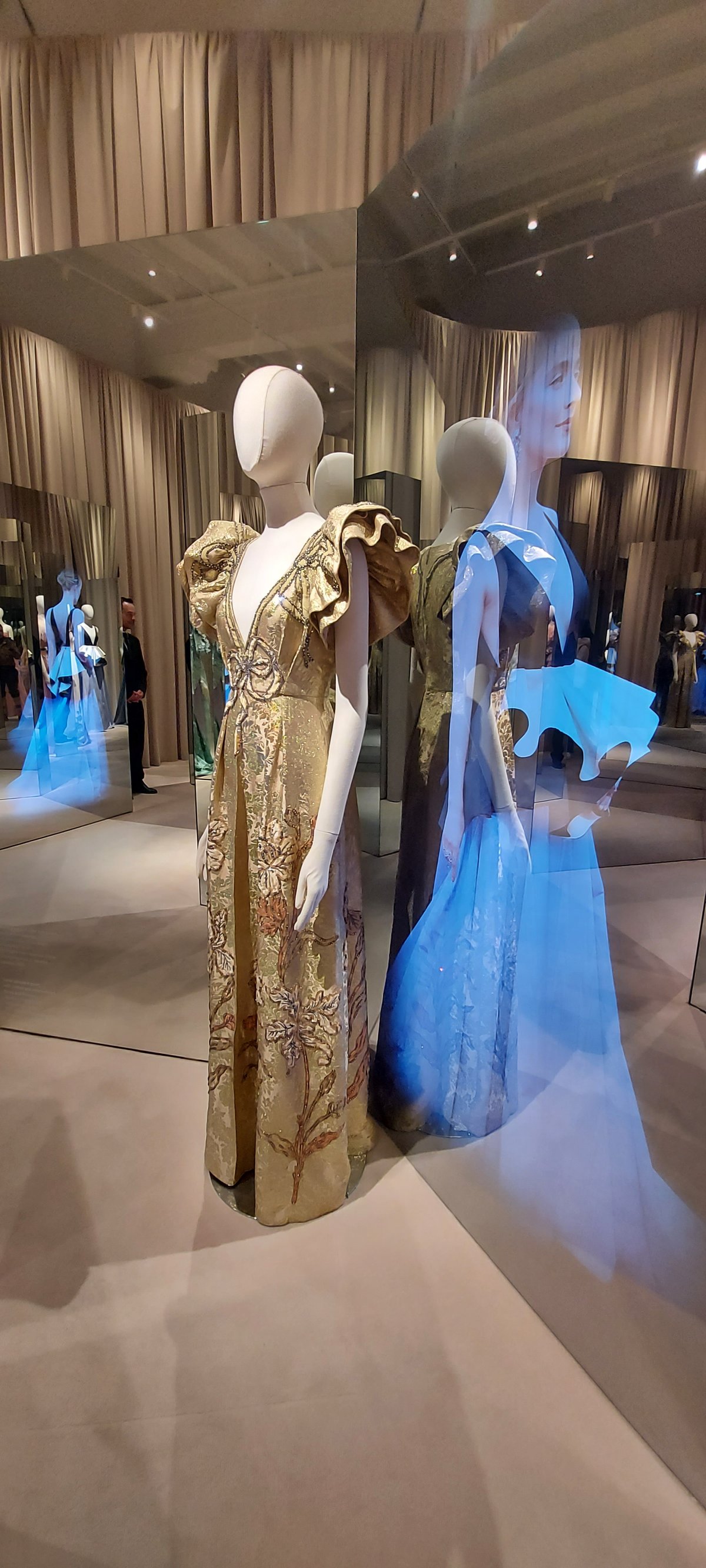 Gucci gown.
