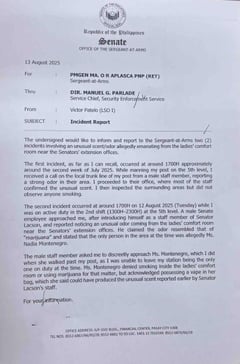OSAA tags Nadia Montenegro in alleged marijuana use at Senate