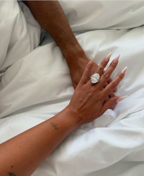Inside Georgina Rodriguez's 37-carat engagement ring 
