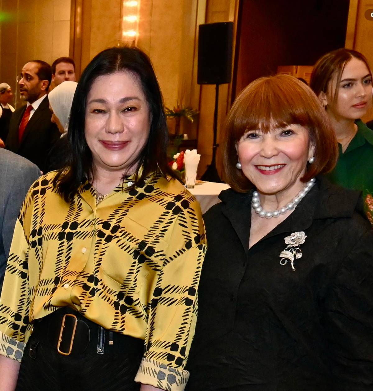 CZARINA Syquia and Amelia Ablaza.