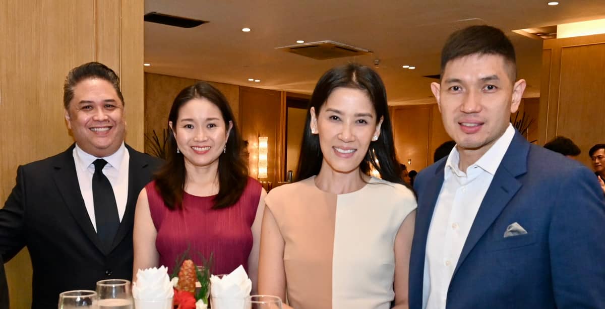DR. DAVID Endriga, Catherine Huang Endriga, Kathy and Michael Huang.