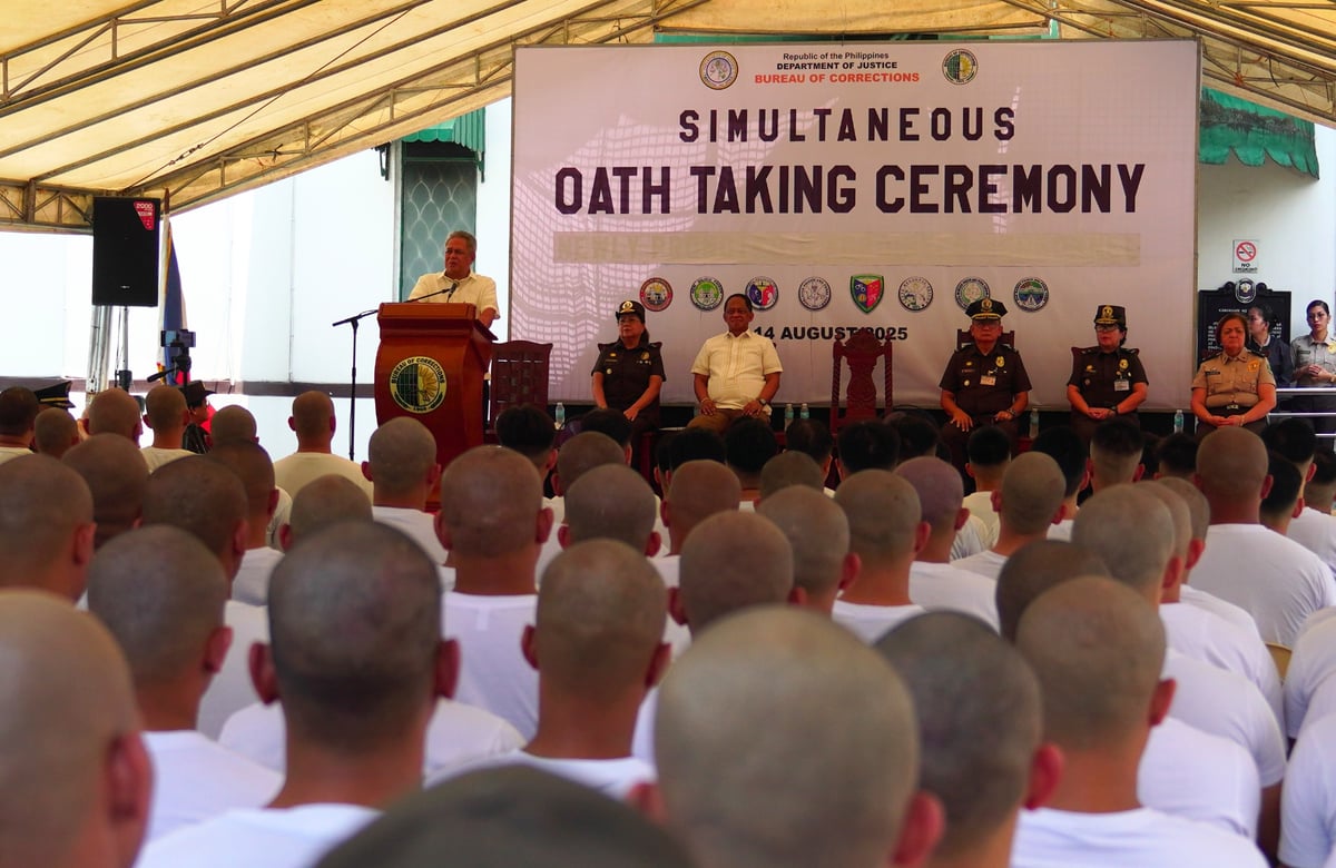 New BuCor personnel urged:
Uphold reforms