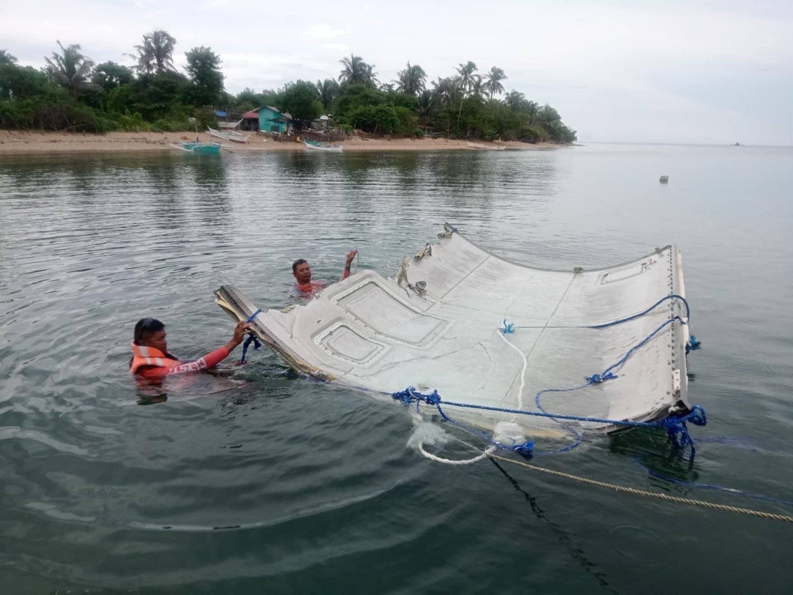 Floating rocket debris recovered in Occidental Mindoro
