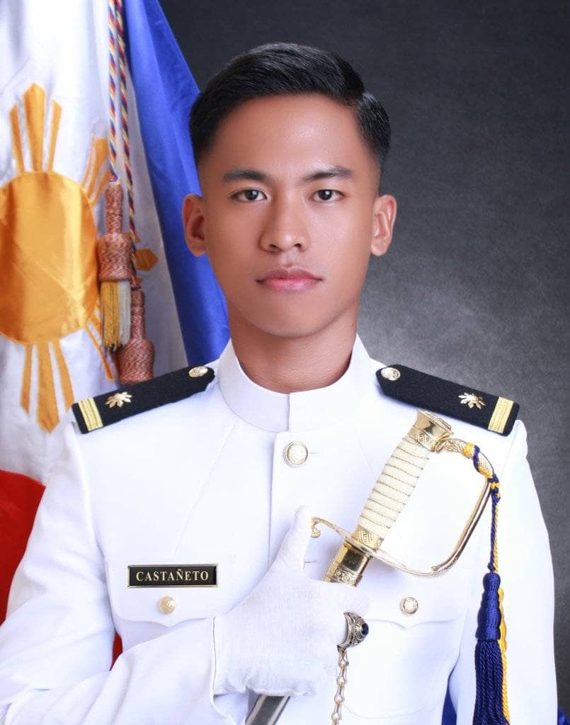 Marc John C. Castañeto
Bachelor of Science in Marine Engineering
PMMA "KADALIGTAN" Class of 2025
Llanera, Nueva Ecija
Achievements:
Class Valedictorian 2025
Presidential Saber Awardee
Chairman of the Board Awardee
2nd LT Ensign, Philippine Navy Reservist
Best in Research Awardee
Leadership Awardee
Discipline Awardee
Rank 1, BS in Marine Engineering
Top 1 Overall (Marine Engineering and Marine Transportation)
OIC MARINA Board Passer (EW - Engine Operational Level)
Line Officer
Board of Trustees (Student Trustee)
Star Cadet
Best in Technological Innovation (National SUC Fair)
HELM Committee Member
Steering Committee Member
Sports Committee Member
Sword Sponsor
The Galleon Committee Member
Revision Committee Member