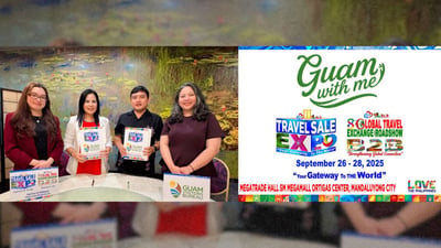 Guam invites Filipinos to rediscover its Pacific charm at Travel Sale Expo