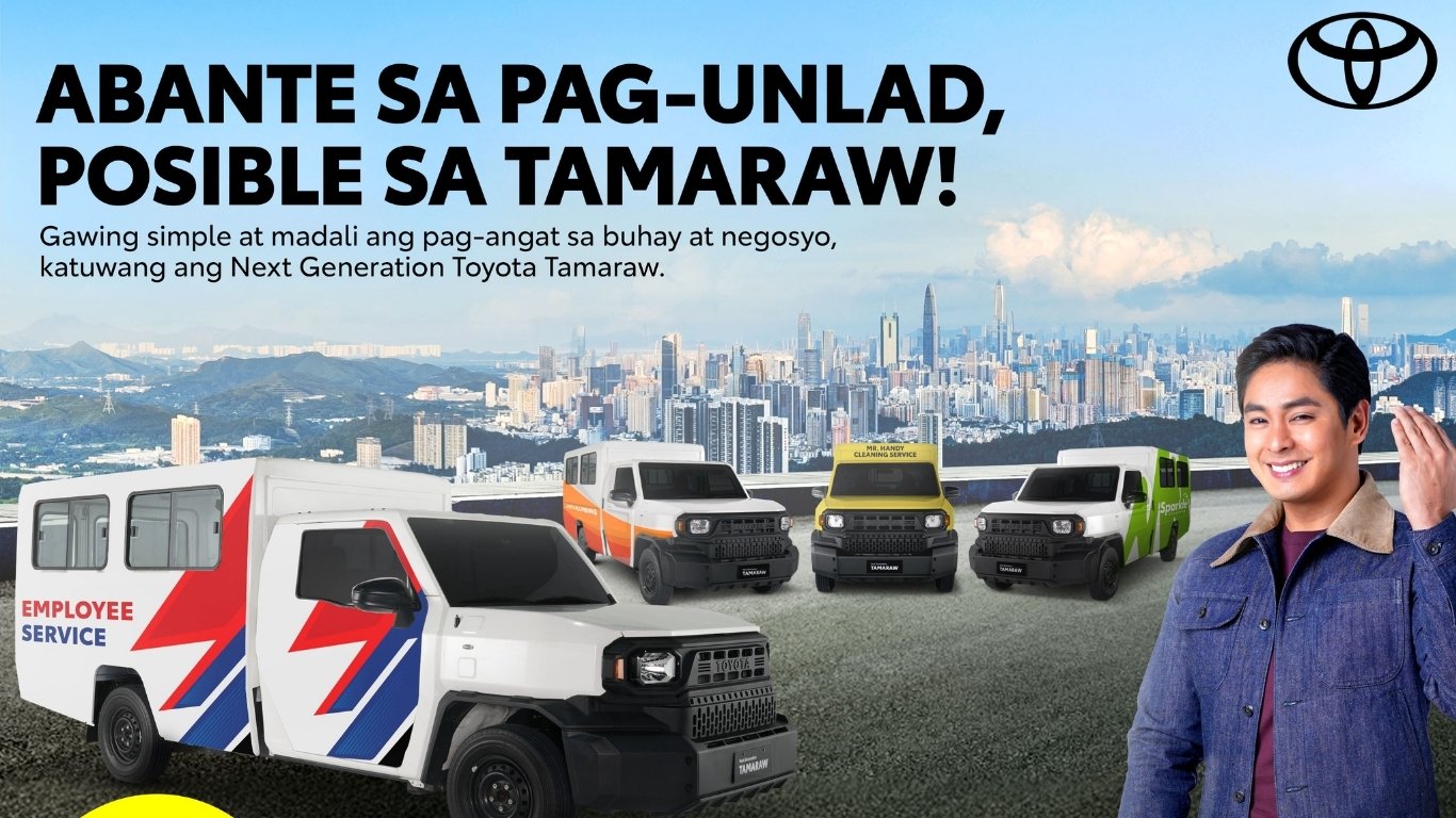 Toyota - Abante sa Pag-unlad, Posible sa Tamaraw!