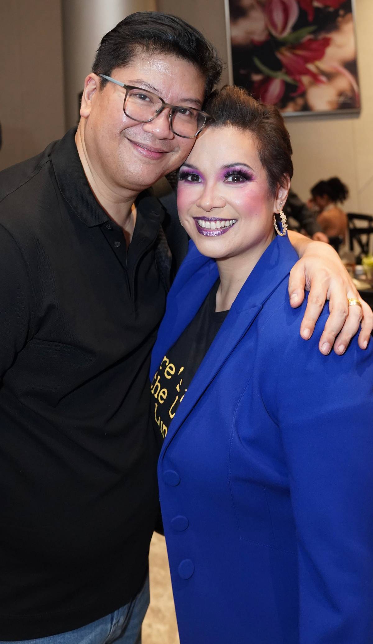 Gerard and Lea Salonga.