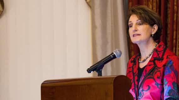 US Ambassador to the Philippines MaryKay Carlson.