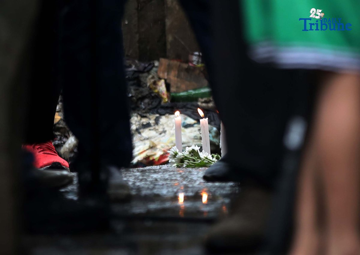Deputy Minority Leader and Akbayan Rep. Perci Cendaña, together with relatives of drug war victim Kian delos Santos, offered candles during a wreath-laying ceremony on Saturday to mark the eighth death anniversary of the 17-year-old.

Cendaña said he is set to refile the “Kian Bill,” which seeks to prohibit tokhang operations and all forms of police violence.