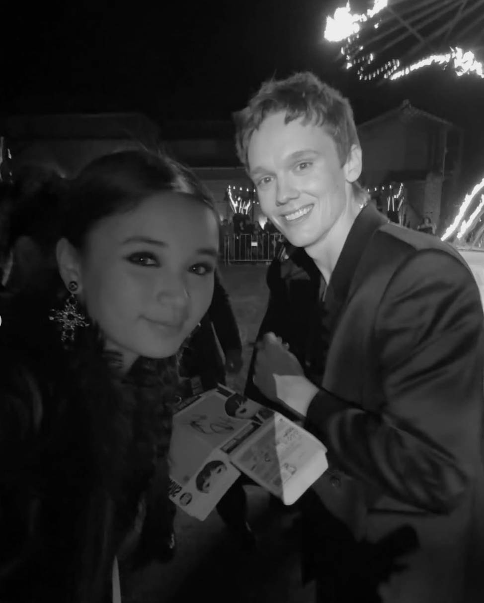 Sofia and Hunter Doohan (Tyler).