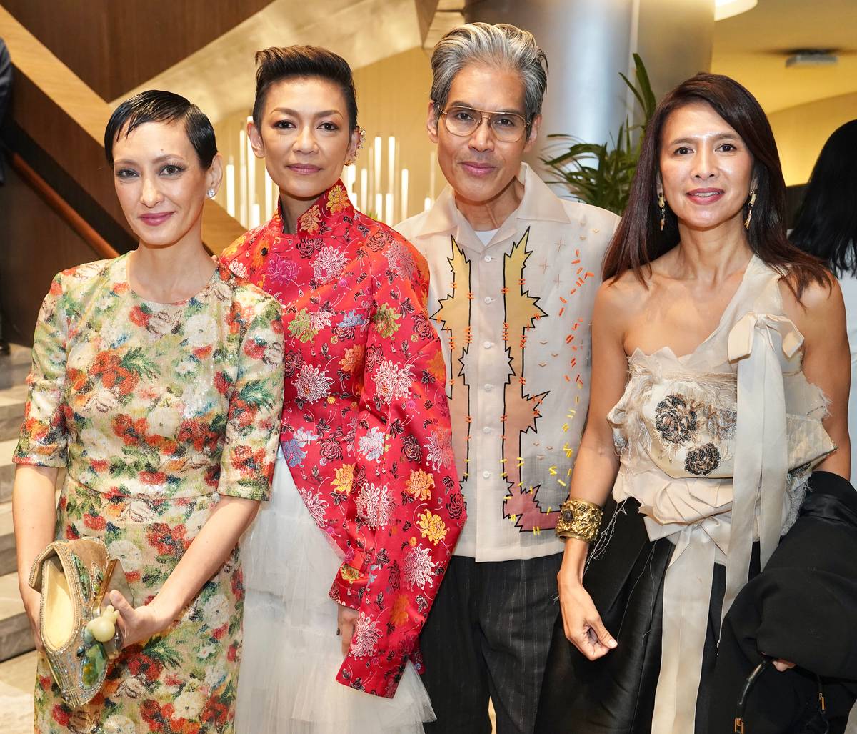 Bea Valdes, Joyce Oreña, Clint Ramos and Trickie Lopa.
