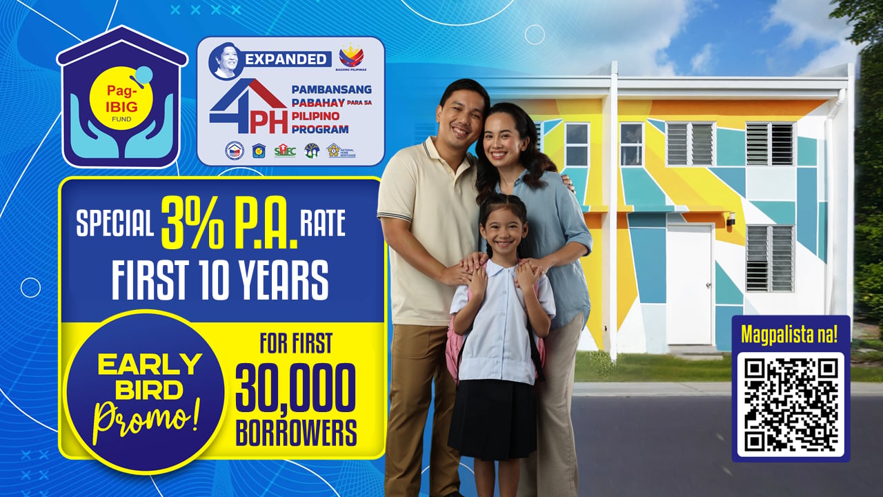 Pag-IBIG starts 3% 10-yr loan rate