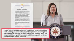 Sara flies to Kuwait to meet Filipino community