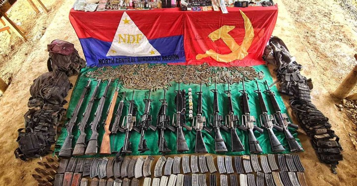 NPA rebels surrender in Surigao del Sur