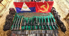 NPA rebels surrender in Surigao del Sur