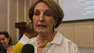 U.S. Ambassador to the Philippines MaryKay Carlson. (Lade Kabagani)