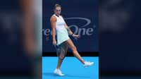 ARYNA Sabalenka struggles, suffering a 6-1, 6-4 loss to Elena Rybakina in the quarterfinals of the ATP-WTA Cincinnati Open on Friday.