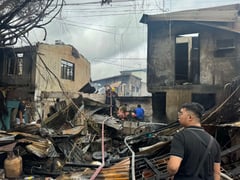 Muntinlupa fire renders 21 families homeless
