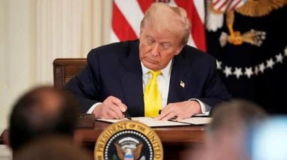 Trump says to double auto tariffs on Canada