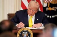 US President Donald Trump