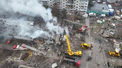 Russia attacks Ukraine with drones, missile