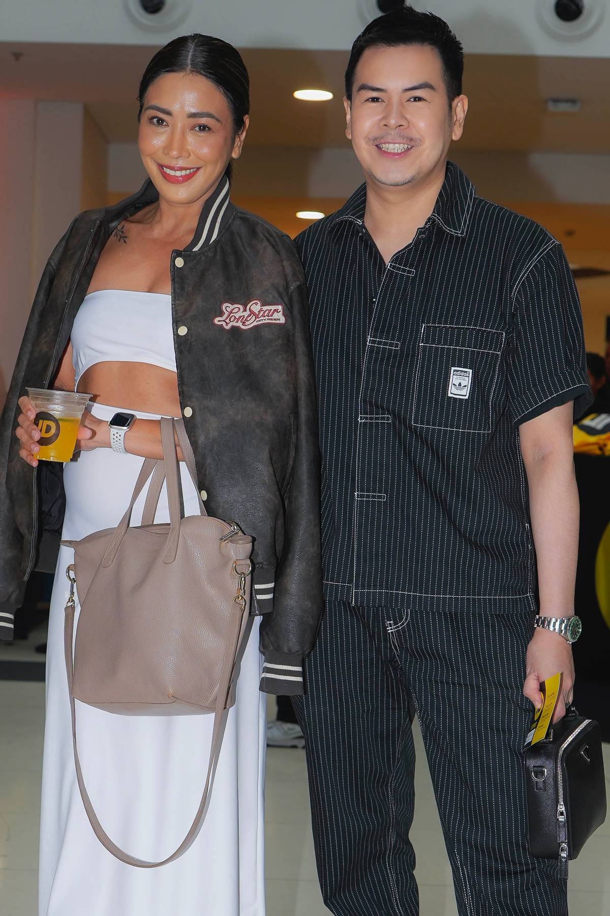 Marie Field Faith and Franco Saycon.