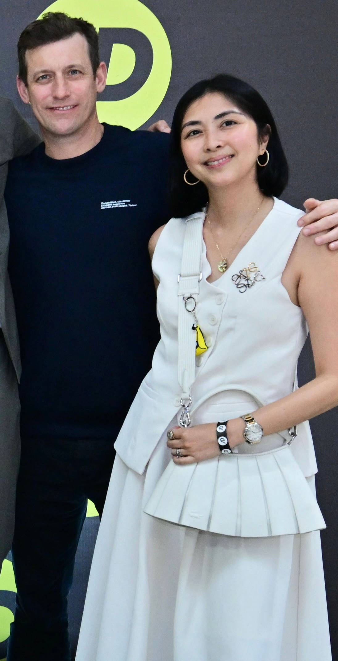 Dave Slade (JD Sports APAC property director) and Ina Garcia (SSI head of Marketing Communications).