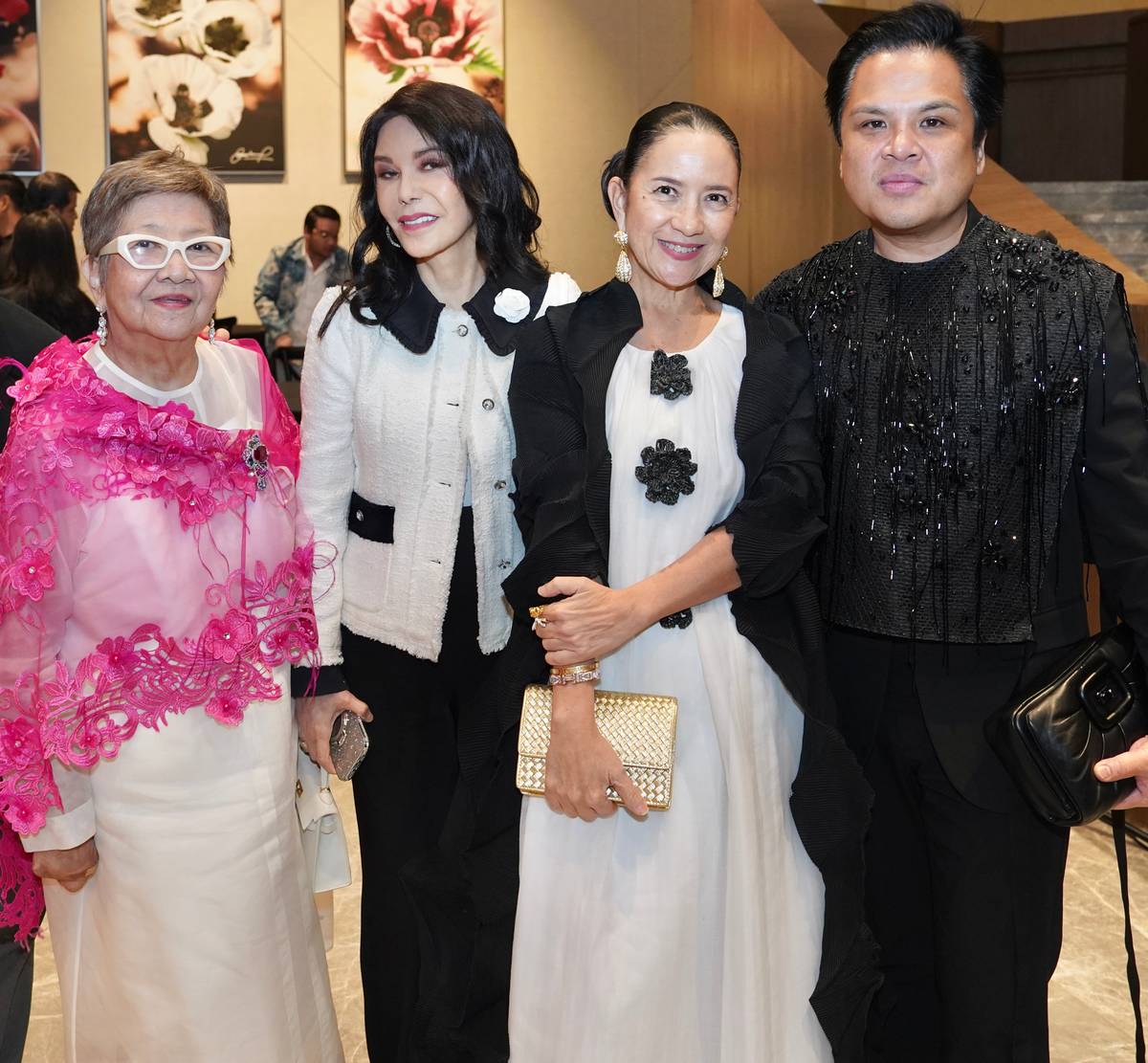 Susan Joven, Ching Cruz, Mia Borromeo and PJ Pascual.