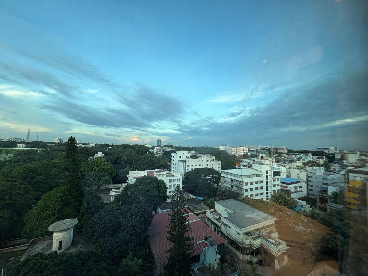 SKYLINE view of Bangalore, India.