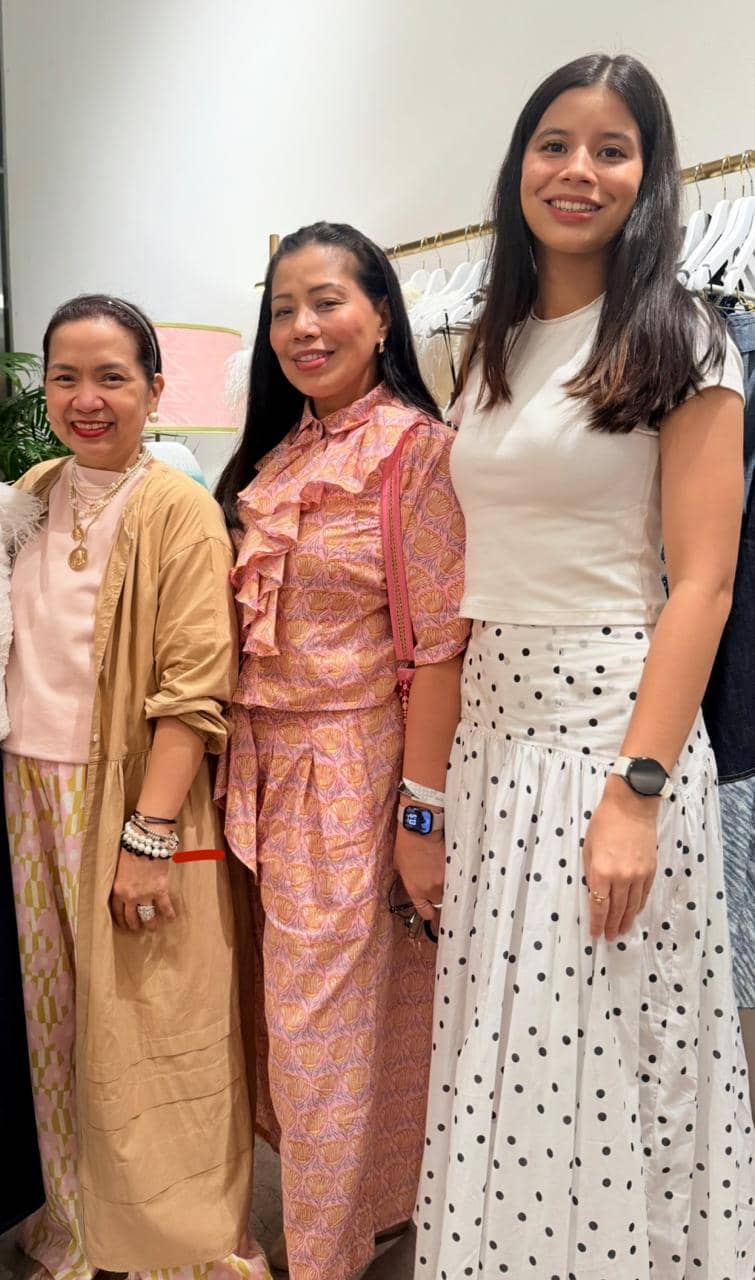 Cookie Caido, Anne Rennier and Janella Rennier.