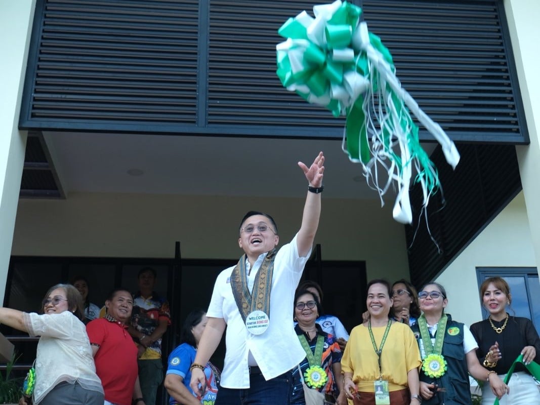 Bong Go leads Super Health Center turnover in Bukidnon