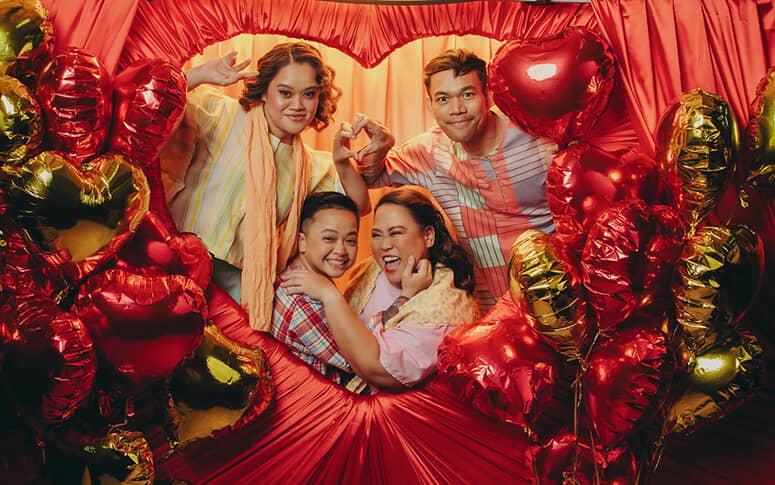 Monica and Lucas: Divine Aucina, Ice Seguerra, Kiki Baento and Carlon Matobato.